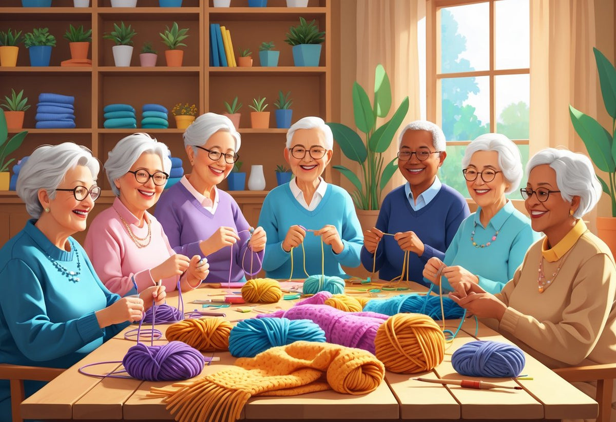 Crafting with Seniors: Inspiring Ideas, Activities & Benefits - WoodArtSupply