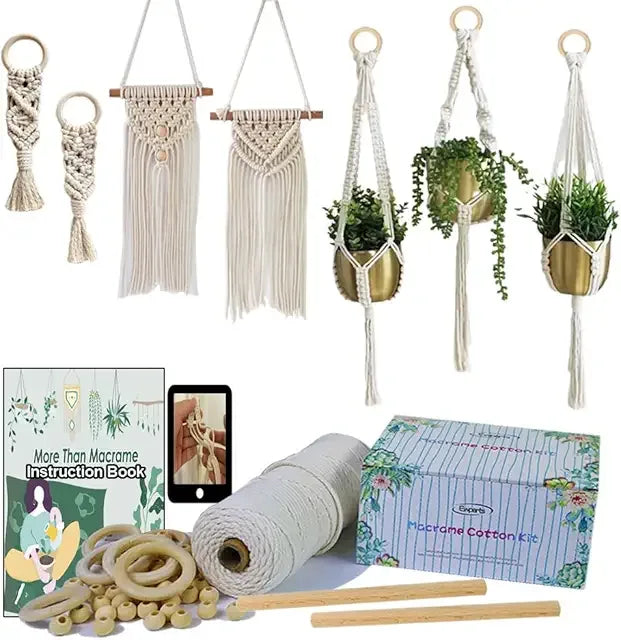 Macrame Cheap Macrame Kits – WoodArtSupply