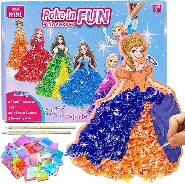 Princess Poke-In Art Kits - WoodArtSupply