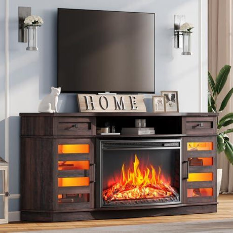 Electric Fireplaces & Mantels - WoodArtSupply