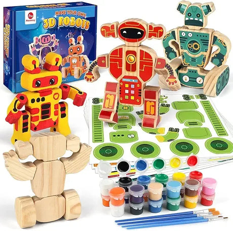 Wood Toy Painting Kits - WoodArtSupply