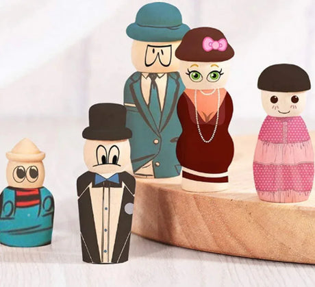 Peg Dolls - WoodArtSupply
