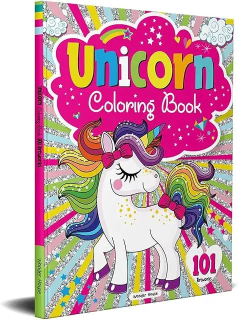 Unicorn Coloring Books - WoodArtSupply