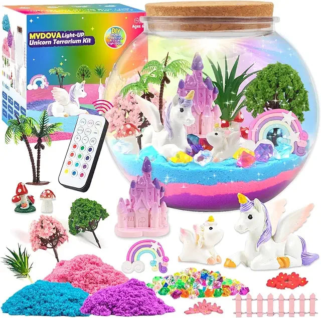 Unicorn Terrarium Kits - WoodArtSupply