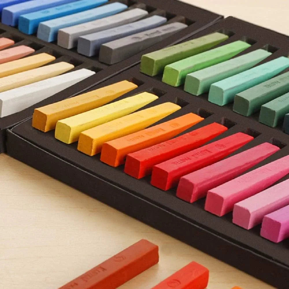 Hard Pastel Example Soft & Hard Pastels – WoodArtSupply