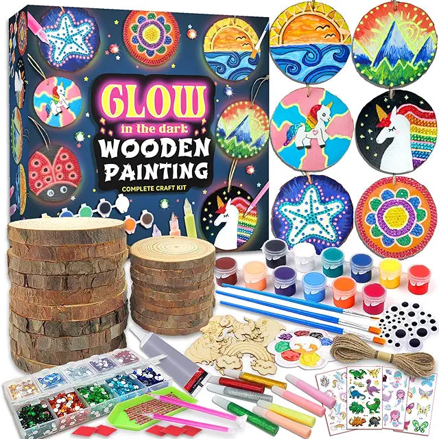 Glow In The Dark Wood Painting Kits