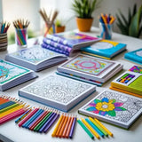 Coloring Books, Sketching, & Drawing