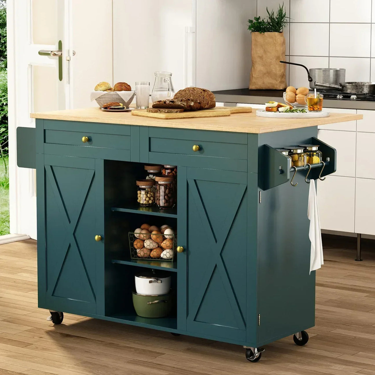 Kitchen Islands | Rolling Carts - WoodArtSupply