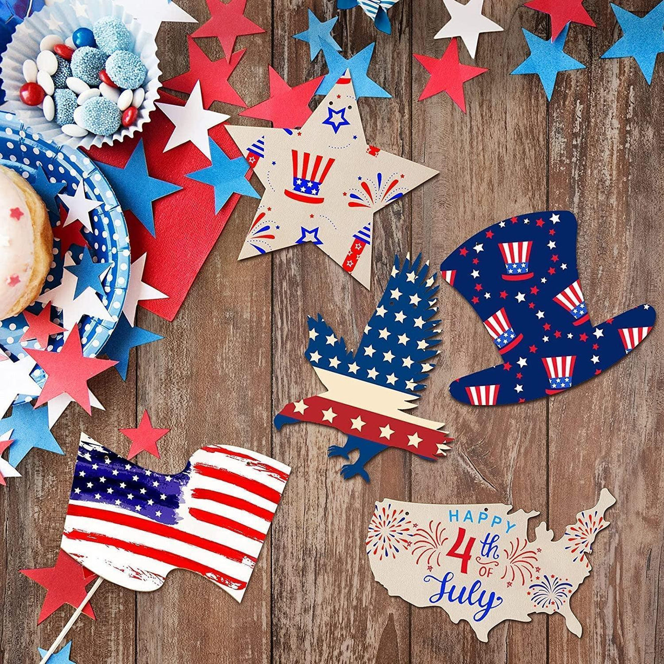 USA 4th of July - WoodArtSupply