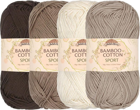 Cotton & Bamboo Yarn - WoodArtSupply