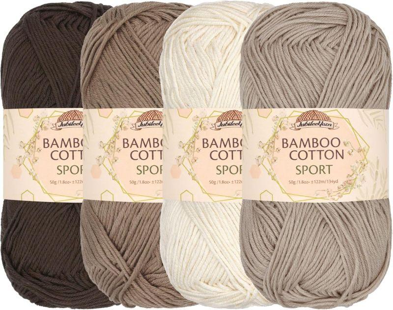 Cotton & Bamboo Yarn - WoodArtSupply