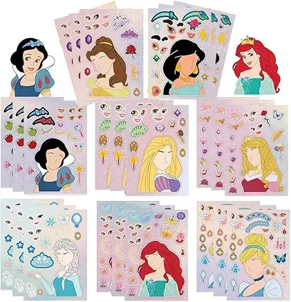 Princess Sticker Art - WoodArtSupply