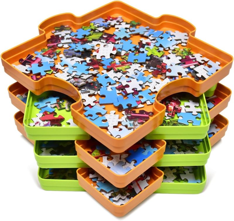 Jigsaw Puzzle Sorting Trays - WoodArtSupply