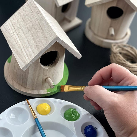 Unfinished Wood Birdhouses - WoodArtSupply