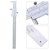0-200mm Parallel Crossed Caliper, Stainless Steel Parallel Marking Vernier Scribing Caliper with Carbide Scriber/Needle, Marking Gauge for Scribe on Yuecoom