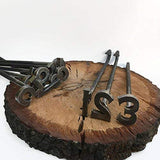 0-9 Number Branding Irons - 10 Irons - Custom Cowboy Monogram - The Heritage Forge Generic