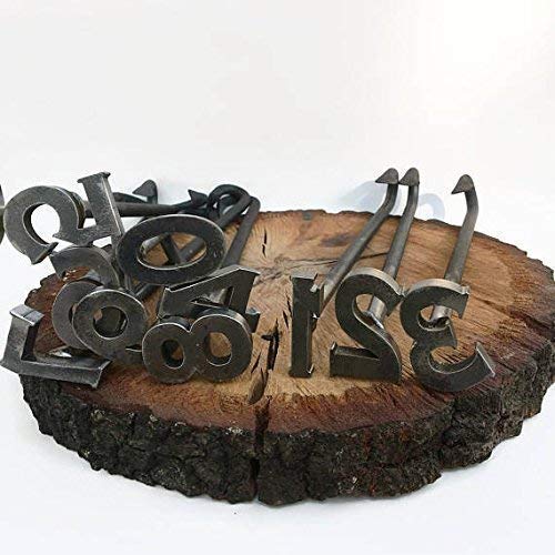 0-9 Number Branding Irons - 10 Irons - Custom Cowboy Monogram - The Heritage Forge Generic