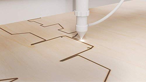 0.8mm 1/32" x 12" x 12" Aircraft Plywood Sheet (3pk) - AB/B Baltic Birch Material Perfect for Arts and Crafts, School Projects, Die-Cutting, and Wood Anderson Plywood
