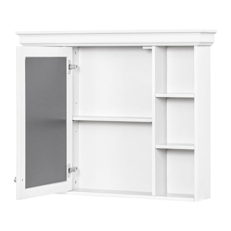 Wall Mounted Bathroom Storage Cabinet With Mirror Door HouseOfZazla