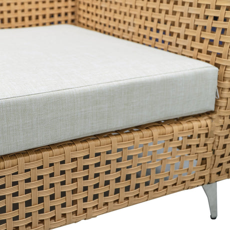 K&K 7-Piece Wicker Patio Furniture Set HouseOfZazla