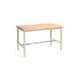 Global Industrial 72" W x 36" D Adjustable Height Workbench, 1-3/4" Thick Birch Top Square Edge, Tan Global Industrial