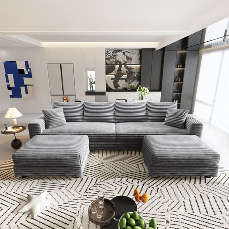 Modern Comfy Upholstered Sofa Cloud Couch & Deep Seat Couches HouseOfZazla