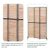 Rustic 3 Panel Room Dividers And Folding Privacy Screen