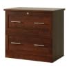 Realspace® 29-7/16"W x 18-1/2"D Lateral 2-Drawer File Cabinet, Mulled Cherry - WoodArtSupply