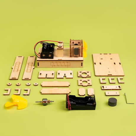 Electric Motor DIY Kit, Educational STEM Toy Kitsville