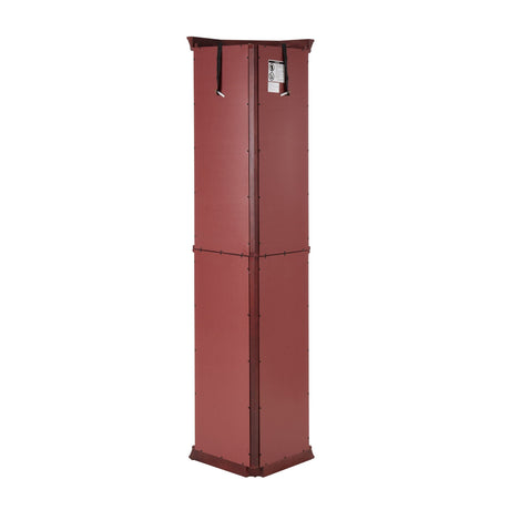 Corner Curio Cabinet With Lights, Adjustable Tempered Glass Shelves, Mirrored Back, Display Cabinet (E26 Light Bulb Not Included) HouseOfZazla