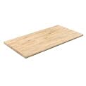 Global Industrial Workbench Top - Maple Butcher Block Safety Edge, 72" W x 30" D x 1-3/4" Thick Global Industrial