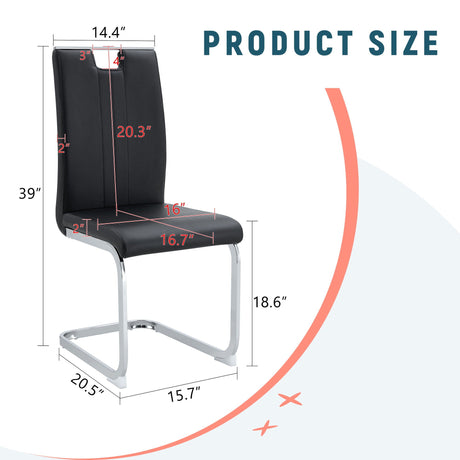 Bow Shaped Chairs, Ergonomic Design, Non Slip Base HouseOfZazla