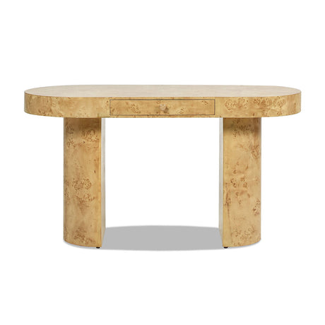 Jesse - Single Drawer Oval Computer Desk HouseOfZazla
