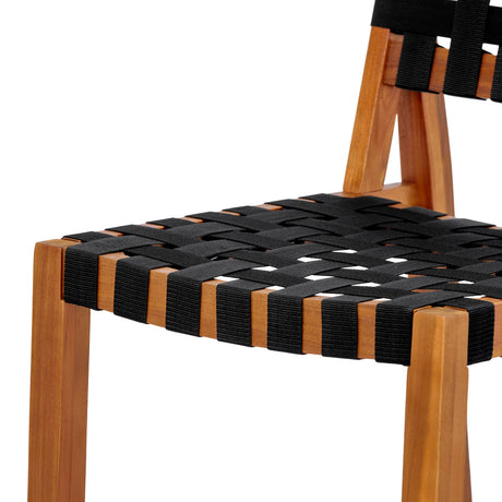 30.5 Inch Seat Height Outdoor Acacia Solid Wood Patio Furniture Set HouseOfZazla