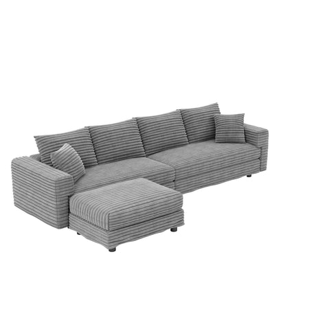 Modern Comfy Upholstered Sofa Cloud Couch & Deep Seat Couches HouseOfZazla