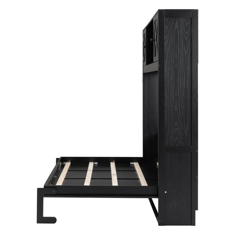 Murphy Bed With Storage Cabinets HouseOfZazla