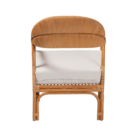Honey Rattan Accent Chair HouseOfZazla