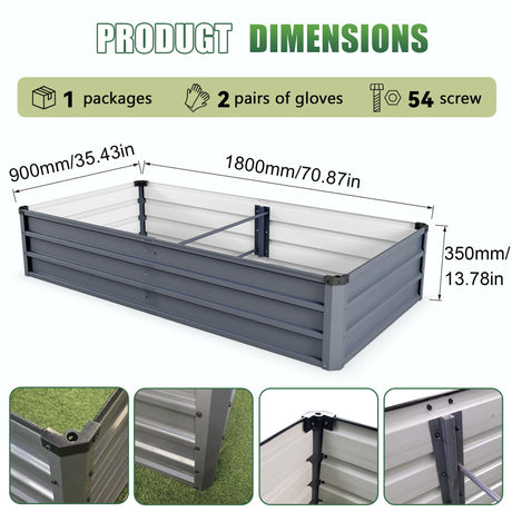 Large Garden Bed For Outdoor HouseOfZazla