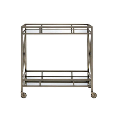 Kristensen - Serving Cart - Antique Gold HouseOfZazla