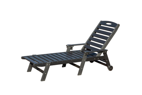 Patio Lounge Chair Outdoor with Reclining Backrest HouseOfZazla