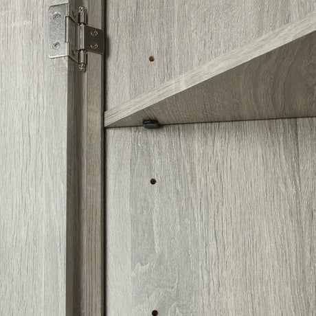Triangle Bathroom Storage Cabinet With Adjustable Shelves, Freestanding Floor Cabinet For Home Kitchen HouseOfZazla