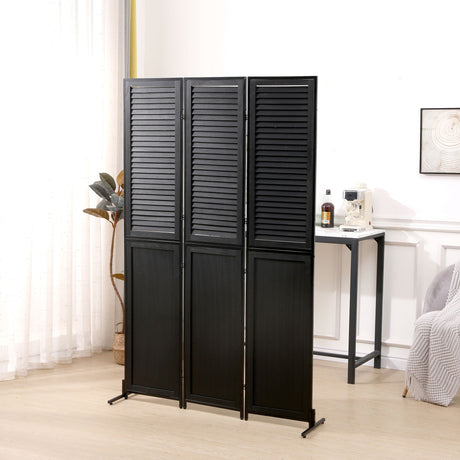 Rustic 3 Panel Room Dividers And Folding Privacy Screen HouseOfZazla