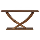 Console Table With Cross Leg Base and Reinforced Support Plate HouseOfZazla