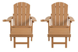 2-Piece All-Season Outdoor Lounge Chairs For Patio Leisure & Garden Relaxation Moments