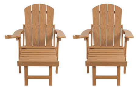 2-Piece All-Season Outdoor Lounge Chairs For Patio Leisure & Garden Relaxation Moments HouseOfZazla