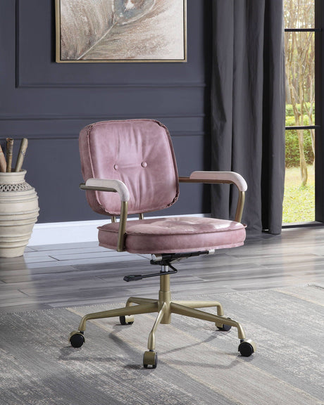 Siecross Top Grain Leather Office Chair HouseOfZazla