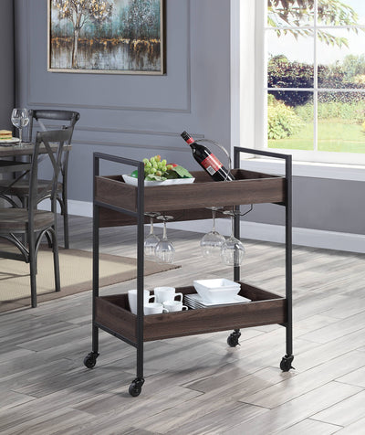 Jerrick Kitchen Island & Serving Cart