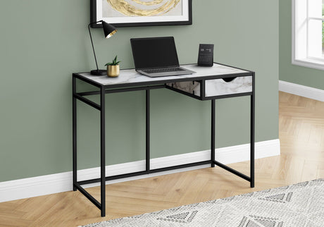 Computer Desk For Home Office, 1 Storage Drawer, Contemporary & Modern HouseOfZazla