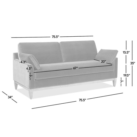 Pasadena - Modern Farmhouse Sofa HouseOfZazla