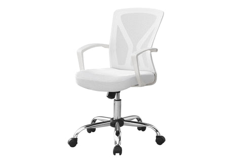 Office Chair with Adjustable Height and Swivel - Ergonomic Contemporary Design HouseOfZazla